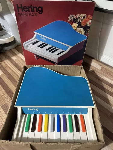 Brinquedo Antigo Piano Pedrinho Mattar Hering Anos 80 Zero