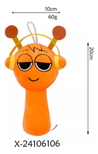 // 5 Pcs Peluche Sprunki Rhythm Box Peluche 25cm Sprunki