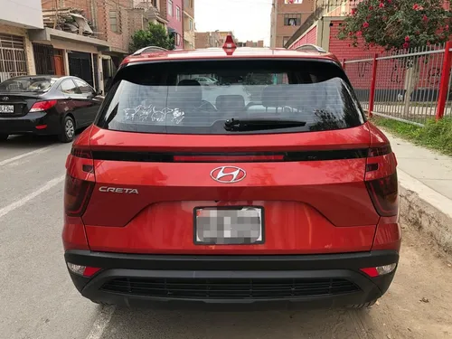 Hyundai Creta Color Rojo Unico Dueño