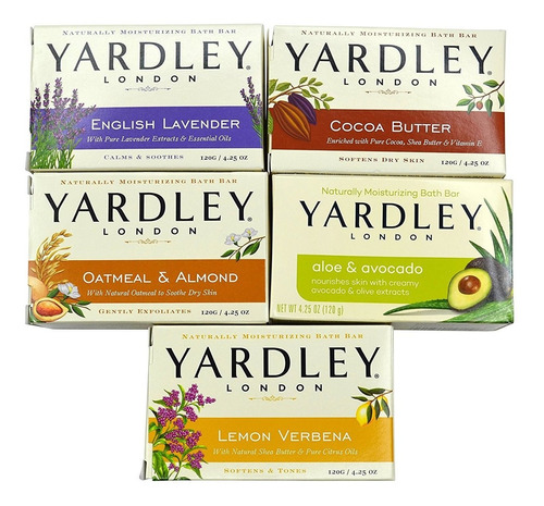Yardley London - Paquete De Barra De Baño De Jabón - 10 Barr