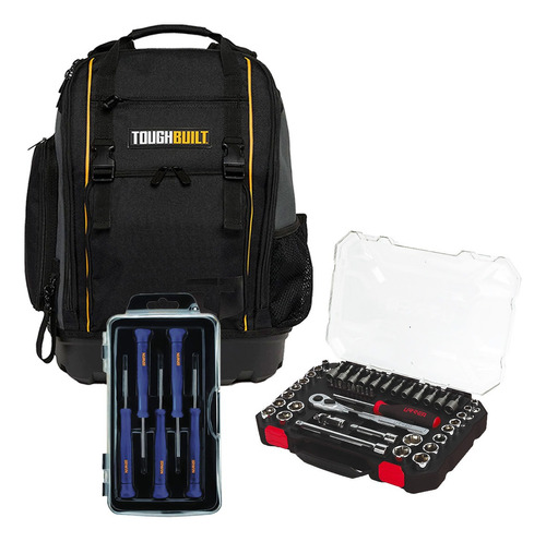 Mochila Toughbuilt Tb66c + Autocle + Desarmadores