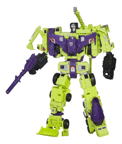 Devastator Transformers Caja Dañada Figura Excelente Estado