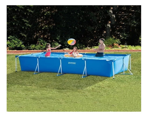 Alberca Bestway 4.5m Familiar 7127l Rectangular Pvc