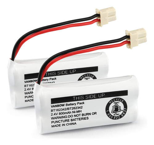 Vanbow Bt162342 Bt262342 2.4v 800mah Ni-mh Bateras De Telfon