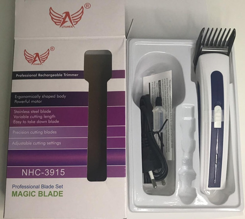 Máquininha Corta Barba Cabelo Peito Perna Pelos Pézinho Nova