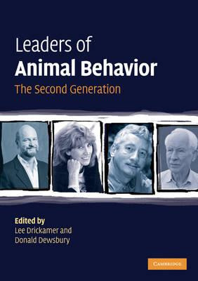 Leaders In Animal Behavior : The Second Generation - Lee ...