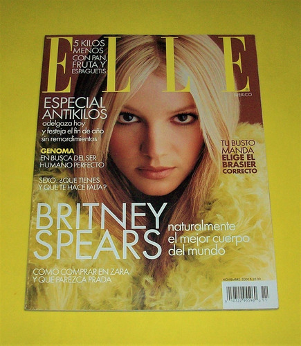 Britney Spears Revista Elle Mexico 2000 Arjona Bruno Bichir