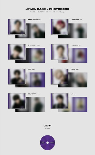 Stray Kids Album Oficial Oddinary Jewel Case Jeongin