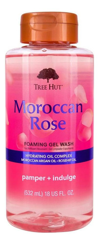 Jabón Corporal Tree Hut En Gel Rosa Marroqui 532ml