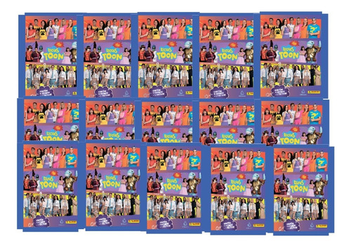 60 Figurinhas Luccas Neto Toon 2 - 15 Envelopes 15 Tiktoons