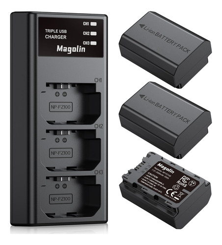 Magolin Bateria Repuesto Para Camara Sony Iv Iii