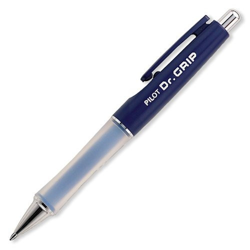 Pilot Dr. Grip Retractable Ballpoint Pen, Medium Point, Nav