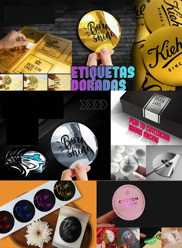 Etiqueta Autoadhesiva Circular 2 Cm Todos Los Colores X1000