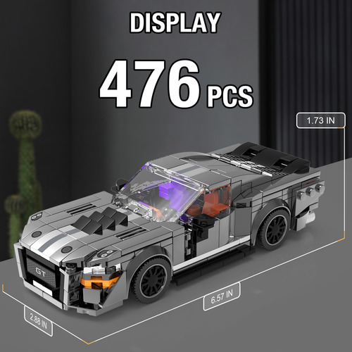 Juego De Construcción De Autos Deportivos Marca Coleccionist 0 Versión Del Personaje