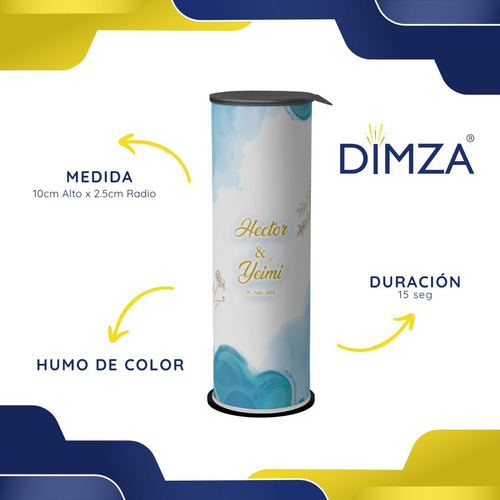 Velas De Humo Personalizadas Para Todo Tipo De Evento 30 Pzs