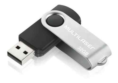 2 Pen Drive 32gb Usb Inova Portátil Compacto Up-8569 Atacad