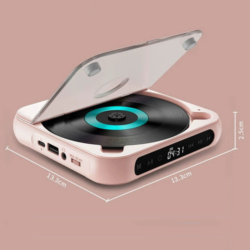 Reproductor De Cd Walkman Portátil Con Auriculares
