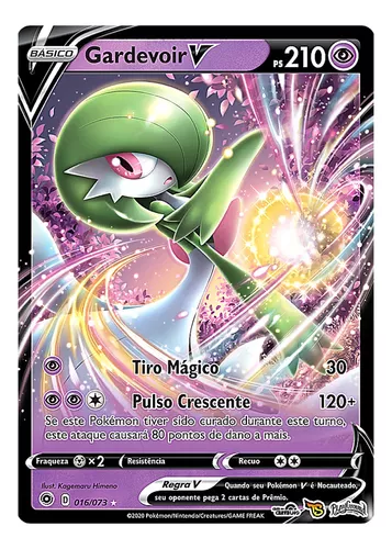 Carta Pokemon Gardevoir V Original Portugues