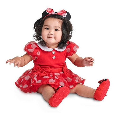 Disfraz Minnie Mouse Roja Bebé Disney Store Eeuu