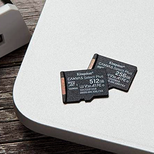 Memoria Microsd Kingston Canvas Select 256gb 100mb/s Y 85mbs