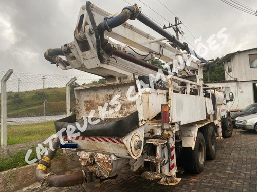Imagem 5 de 14 de Ford Cargo 2422 Bomba Lança 32 Metros Schwing Pl900