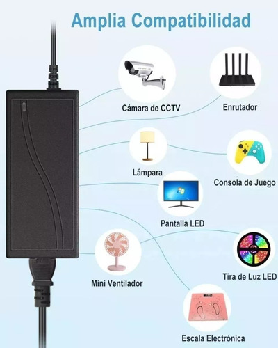 Cargador 19v Para Monitor Lcd Hp Vh240a, 22cwa, 27f, 27x