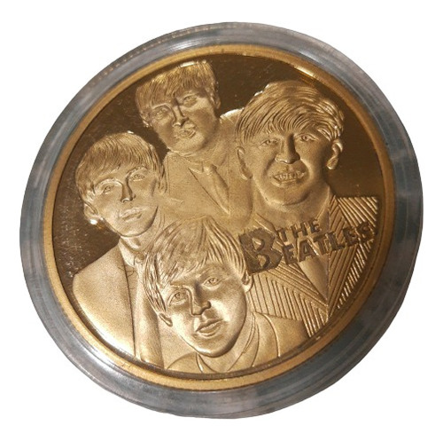 Moneda De Colección Beatles 