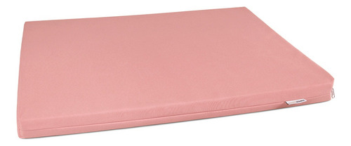 Colchonete Pet Impermeável Caminha Pet Com Zíper 80x60 Cor Rosa Desenho Liso