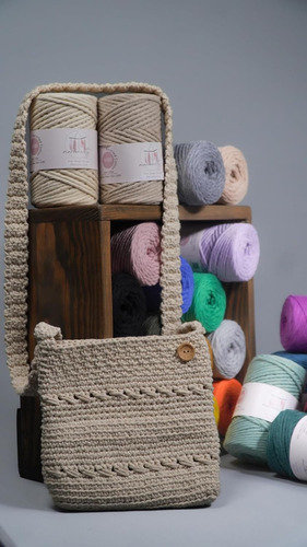 Cuerda De Macramé De 3 Mm X 100 M, Color Lila Y Macram...