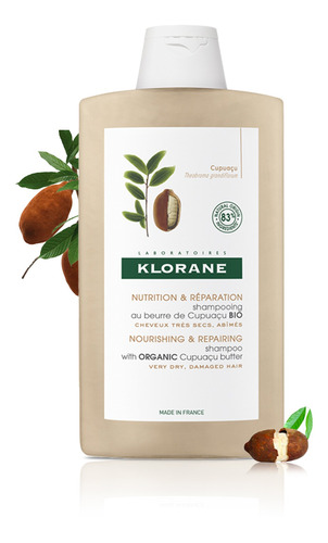 Klorane Manteca De Cupuacú Shampoo 400ml