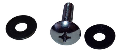 Tornillos Cromados Philips 6x25mm + Arandelas R 10 Unidades