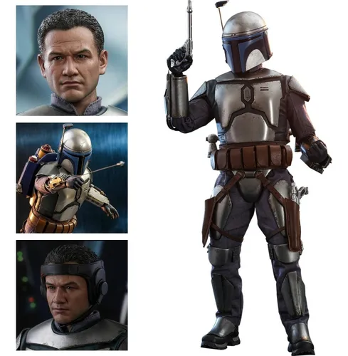 Hot Toys Jango Fett Star Wars Attack Of The Clones No Br Hot Toys Jango Fett Star Wars Attack Of The Clones No Br