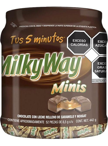 Chocolate Minis Milky Way 52 Pz 442 G