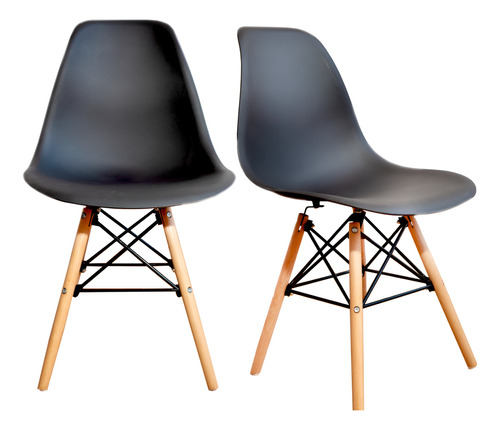 Sillas Para Comedor Eames Modernas Minimalistas Set De 2