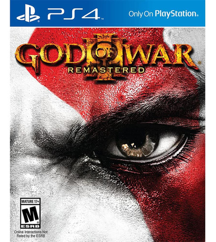 Jogo Eletrônico Sony God Of War Iii Remasterizado Ps4