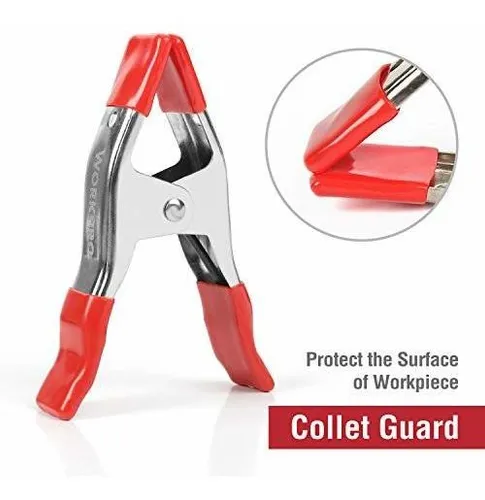 Workpro Abrazaderas De Resorte De Metal De 8 Piezas Juego De
