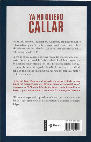 Ya No Quiero Callar - Aura Rocío Restrepo - Cartel De Cali