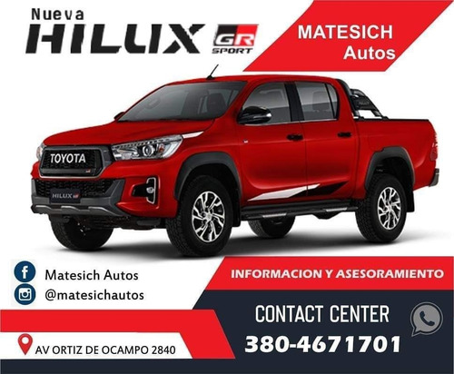 Toyota Hilux 2021 2.8 Cd Srv 177cv 4x2