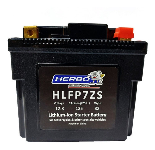 Bateria De Litio 12,8v Hlfp7zs Herbo