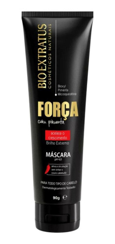 Máscara Bio Extratus Força Com Pimenta - 90g