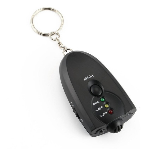Imagen 6 de 10 de Llavero Portátil Profesional Led Alcohol Breath Tes