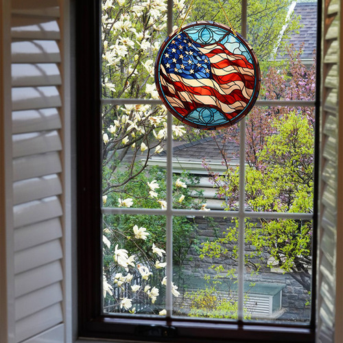 Acrylic Colored Window Hanging Pendant For Home Decor
