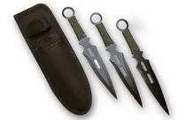 Comprar Set De 3 Cuchillos De Lanzar Balanceados Cordon Verde Funda