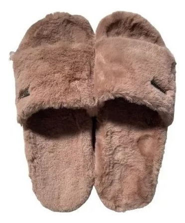 Pantufla Invierno Mujer Chinela Liviana De Peluche  Art.p120