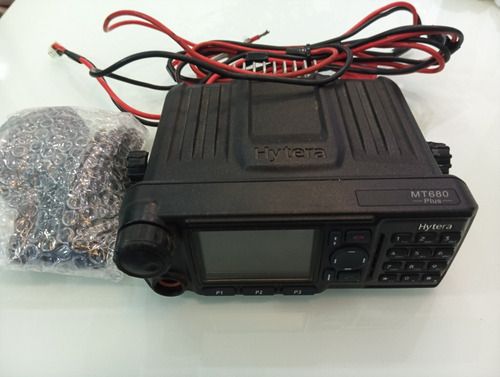 Rádio Tetra Hytera Mt680 Plus Preto 380 A 430 Mhz (Usado)