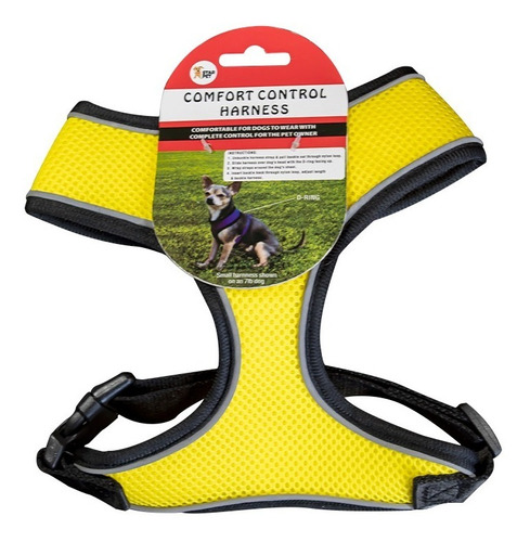 Arnés Pechera De Malla Mesh Reflectante Mediano Para Perros