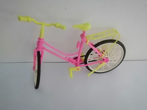 Barbie Biker Bicicleta Accesorio Toy Ken Rosa Amarillo