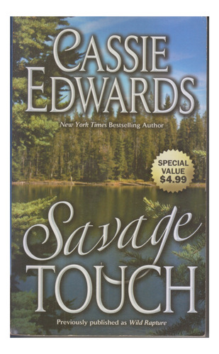 Savage Touch. Cassie Edwards. Muy Buen Estado. Centro