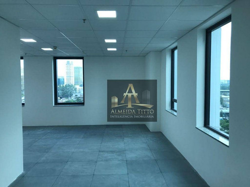 Imagem 5 de 14 de Excelente Sala Para Locação Com 60 M² No Edifício Complexo Madeira Em Alphaville Confira! - Sa0612