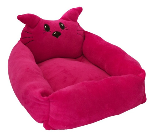 Cama De Animalitos (gato Rosa)